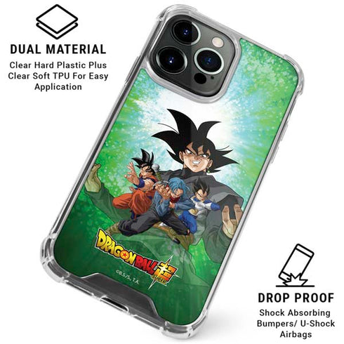 Dragon Ball Super Fate of the Future iPhone 15 Pro Clear Case